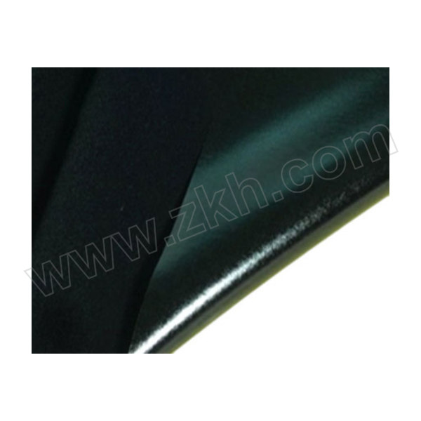 KUNJUN/坤骏 黑色背胶自粘植绒布 分切尺寸160mm*16mm*1.1mm，原材1.5m*1m*1.1mm 按包规供货 1包
