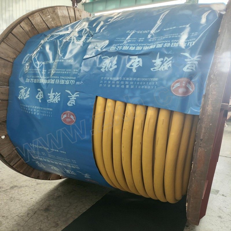 HAOHUI CABLE/昊辉电缆 MYP0.66/1.14kv煤矿用移动屏蔽橡套软电缆 MYP-0.66/1.14kV-3×10+1×10 护套黄色 1米