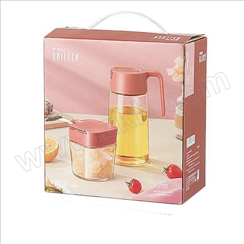 BAILOCK/佰乐扣 臻味2件套 ZW/L2 调味罐350mL×1 油壶700mL×1 1套