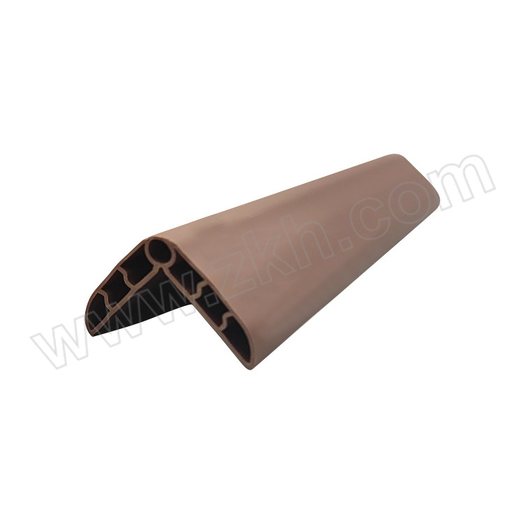 HSCOPE/豪思克普 防撞条 HSKP-FZT622 长1.5m 宽3.5×3.5cm 厚7mm 咖啡色 1个
