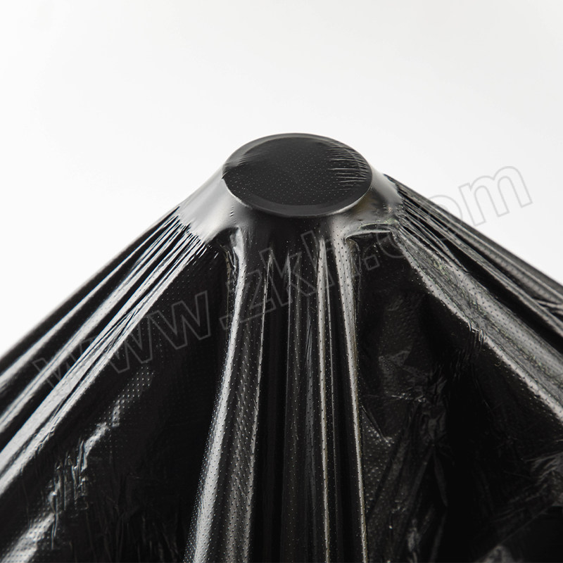 RDE/利得 黑色加厚抽绳垃圾袋 60×80cm 双面3丝 20只 1卷