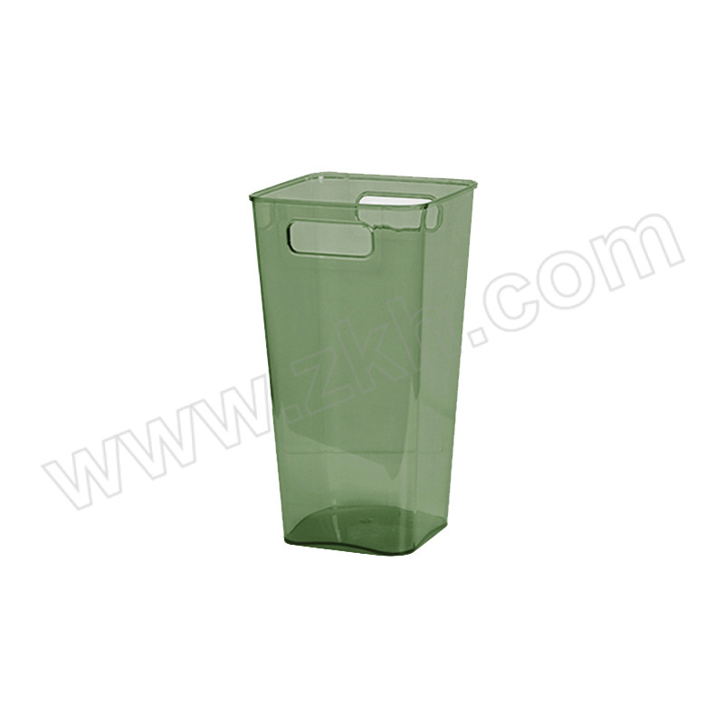 XWH/希万辉 手提塑料醒花桶 XWH-XHT-001 绿色 方形大号 14×14×38cm 1个