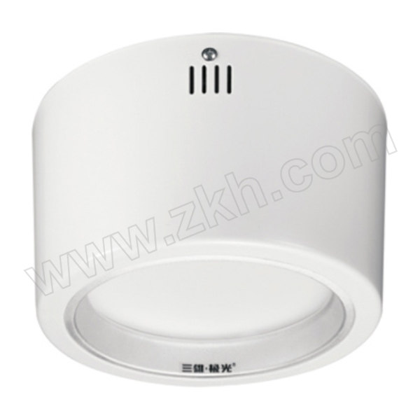 SXJG/三雄极光 LED明装筒灯 PAK415030 金典 12W 3000K 5" 白色 1个