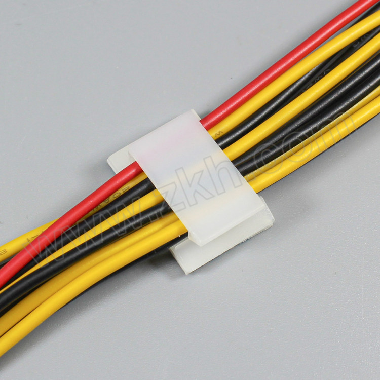 HYSKM/云上科贸 粘胶线夹 NC1303 白膜白胶 1000只 1包
