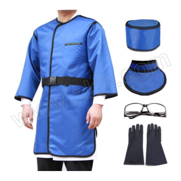 KANGYUN/康韫 铅衣长袖款全套 201203-1 0.35mmPb 含长袖款铅衣+铅帽+大围领+普通眼镜+手套 1套