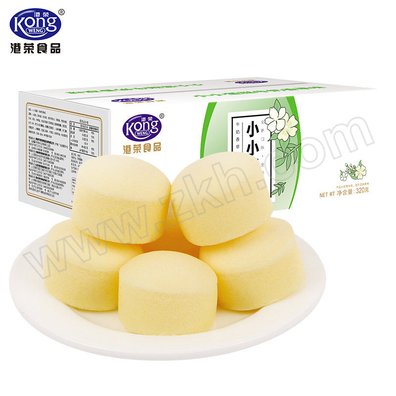 KONG WENG/港荣 乳酸菌小口袋面包 69214403679562 450g整箱+网红小蛋糕320g小香草 1组