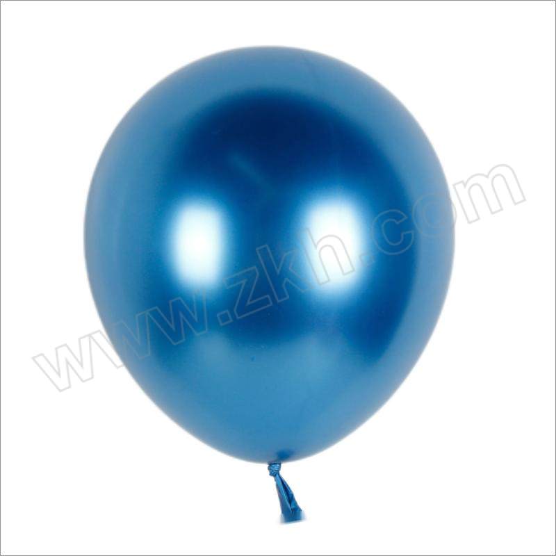 JINZHENHE/金臻赫 金属质感加厚气球 12" 金属蓝色 2.8g 1包
