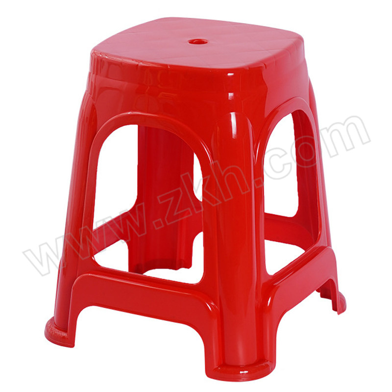 SHANGYUE/上跃 红色塑料凳子 MYJ-888 1个