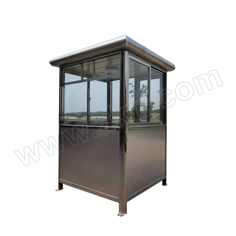 DILINGQU/第零区 岗亭 DLQ-6895 201不锈钢 1.2×1.2×2.4m 含原地卸货 1个