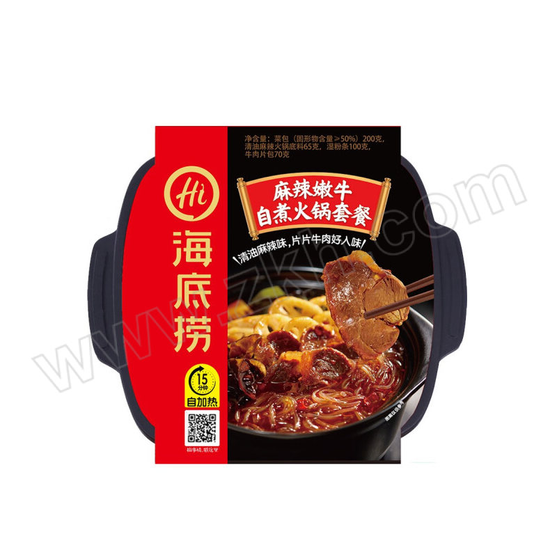 HI/海底捞 自热火锅拌饭粉速食套餐 ZKHzuhe-143 1.925kg 1盒