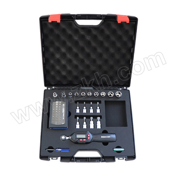 BALANCOM/百炼工具 3/8"方52件套固定头数显扭力扳手套装 GD-52PCS-TS3-030CN 1.5~30N·m 1套
