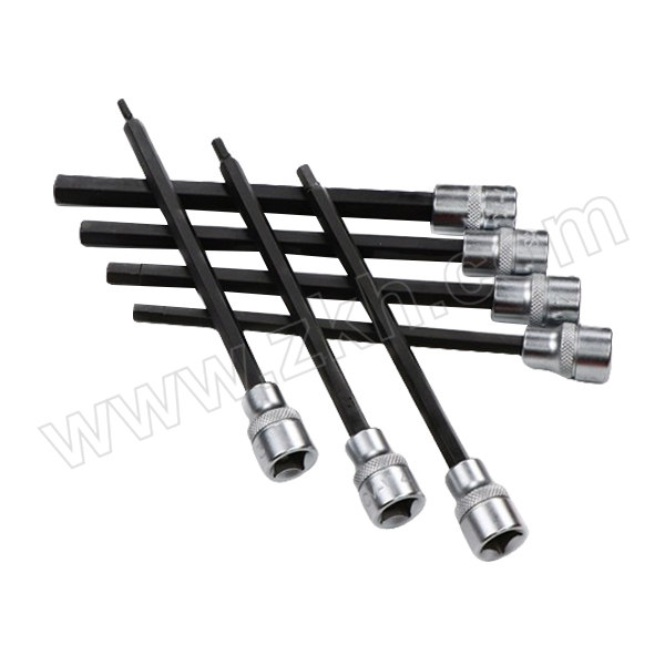 BALANCOM/百炼工具 7件套3/8"方公制内六角旋具套筒组 B715471 3~10mm 1套