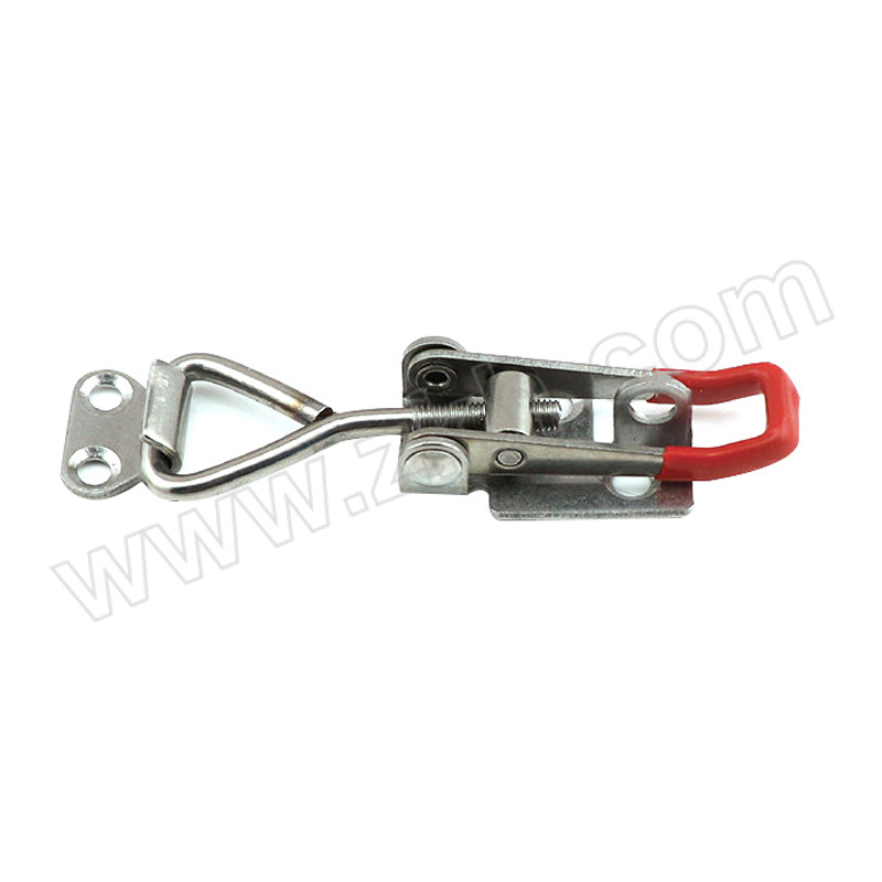 JHS/集华世 搭扣式快速夹具 JHS-MJ-128 4001带锁孔 304不锈钢 27×102mm 1个