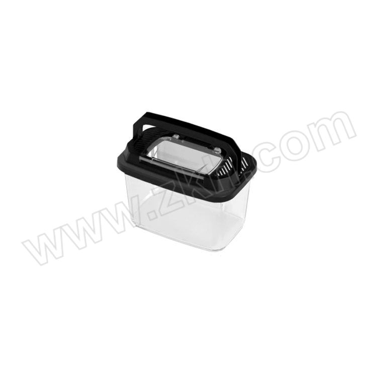 MKSO/美克赛欧 小型手提收纳盒 MKSO-YRT920-05 15×8.5×14cm 黑色 1个