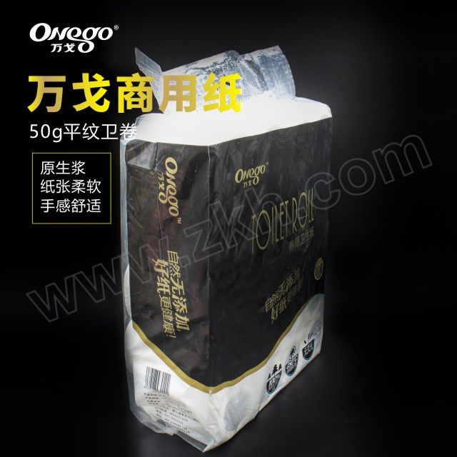 ONEGO/万戈 卷筒卫生纸 50g 20卷×10提 1袋