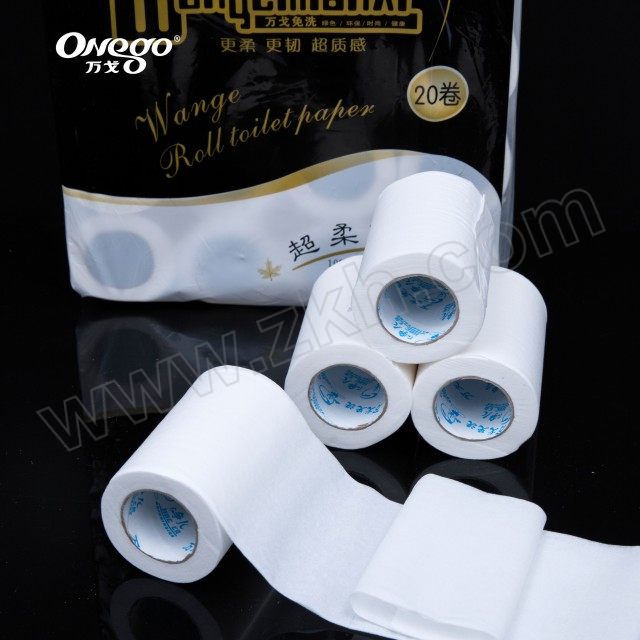 ONEGO/万戈 卷筒卫生纸 50g 20卷×10提 1袋