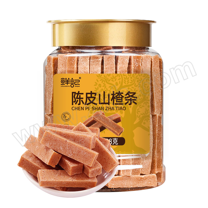 XIANJEE/鲜记 陈皮山楂条 358g【一件发G】 1罐
