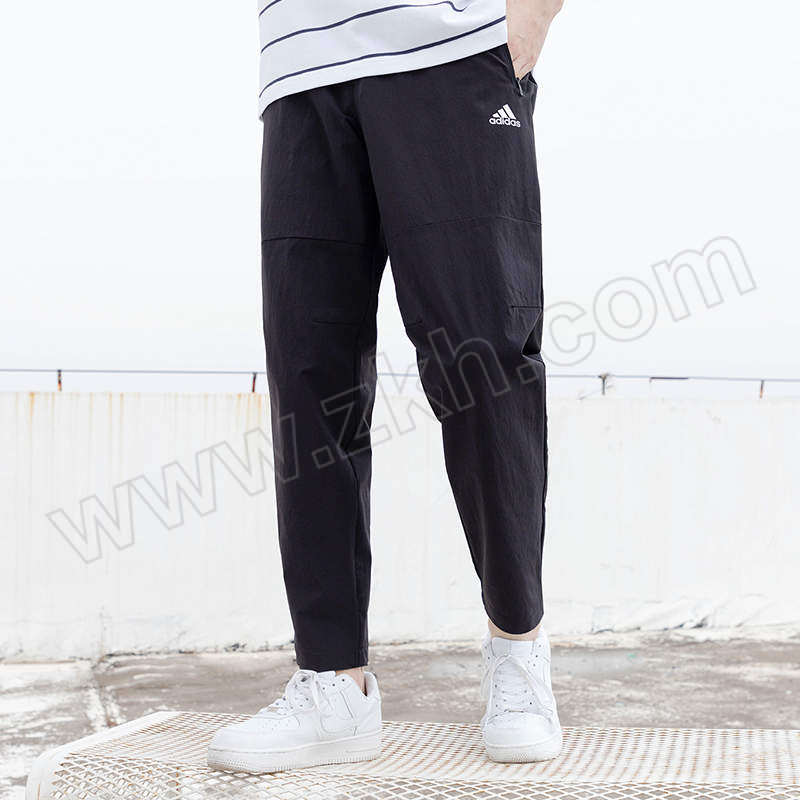 ADIDAS/阿迪达斯 男子运动裤梭织长裤 HE9908 M 黑色 1件