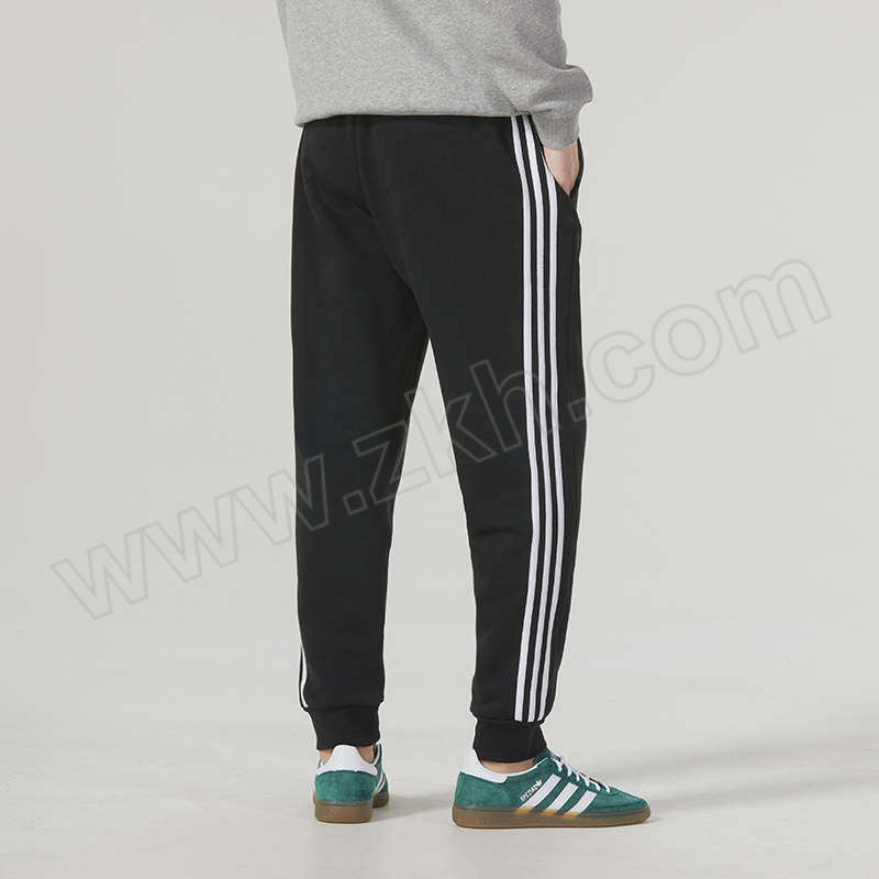 ADIDAS/阿迪达斯 男子运动裤针织长裤 IB4030 3XL 黑色/白色 1件
