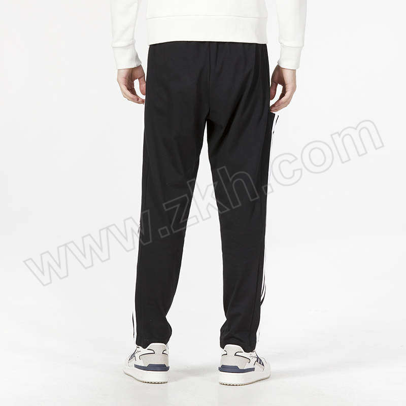 ADIDAS/阿迪达斯 男子运动裤针织长裤 IC0044 S 黑色/白色 1件