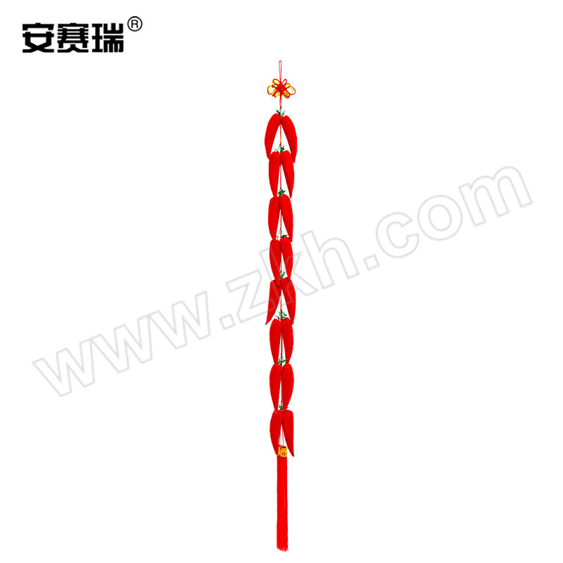 ANSAIRUI/安赛瑞 全红辣椒串新年挂饰 311321 总长125cm 单个尺寸10×3cm 1个