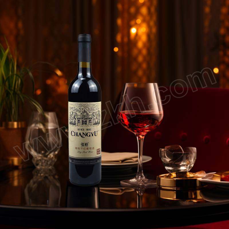 ZHANGYU/张裕 精制干红葡萄酒 6901584901001 750mL 6瓶 1箱