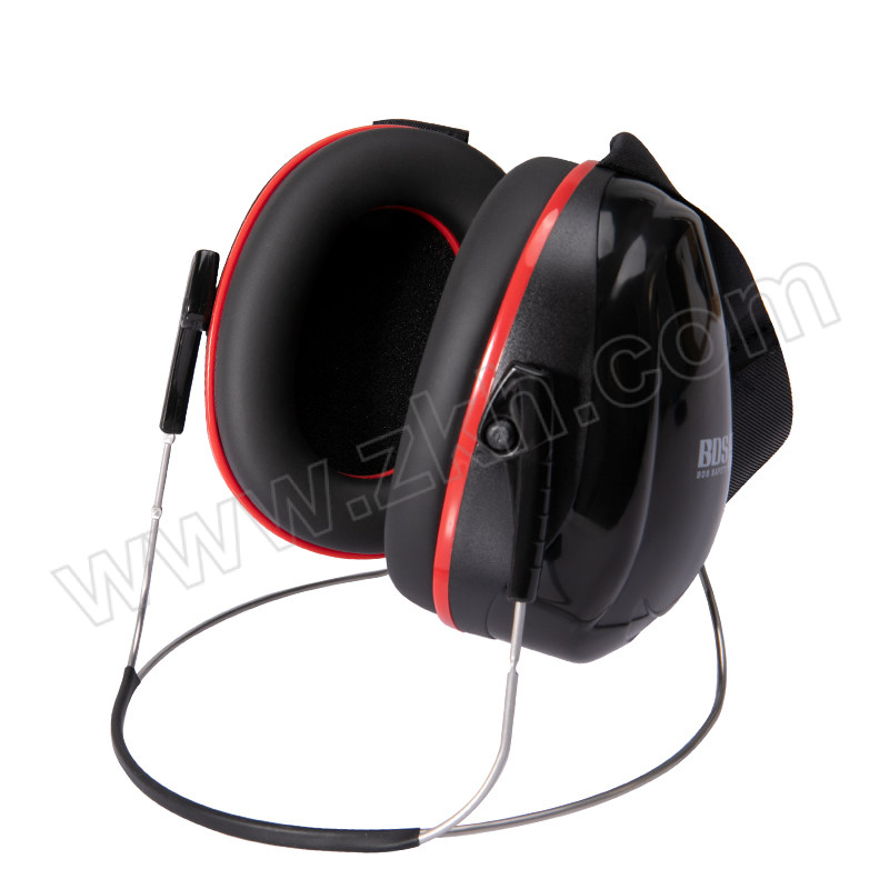 BDS/保盾 颈戴式隔音耳罩 FM-1C 黑红色 SNR:30dB 1副