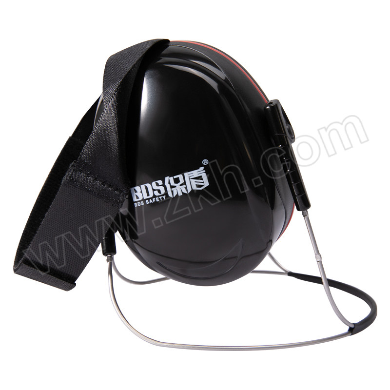 BDS/保盾 颈戴式隔音耳罩 FM-1C 黑红色 SNR:30dB 1副