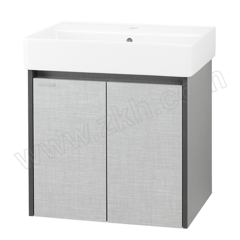 AMERICAN STANDARD/美标 陶瓷一体浴室柜60cm挂墙式(浅幕灰色) JY60 1个