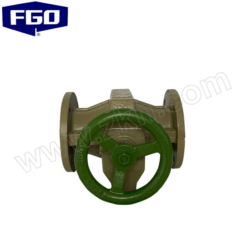 FGO 铸铁加强型胶管管夹阀 GJ41X-10G-DN150 1个