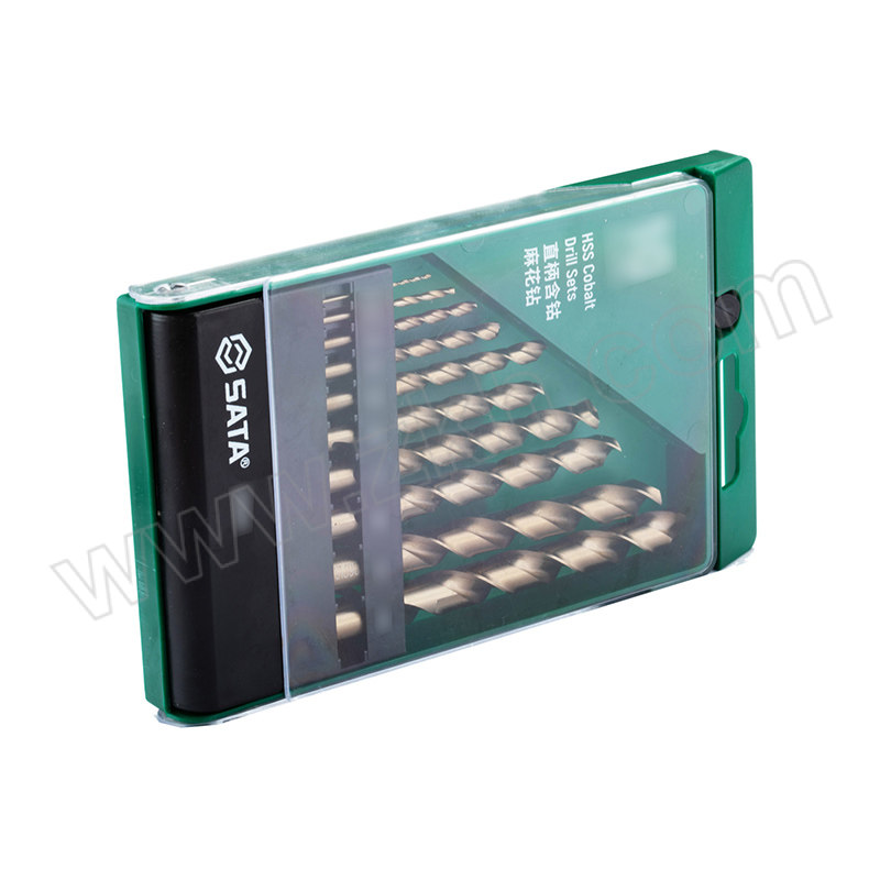 SATA/世达 10件直柄含钴麻花钻组套 52810 1套