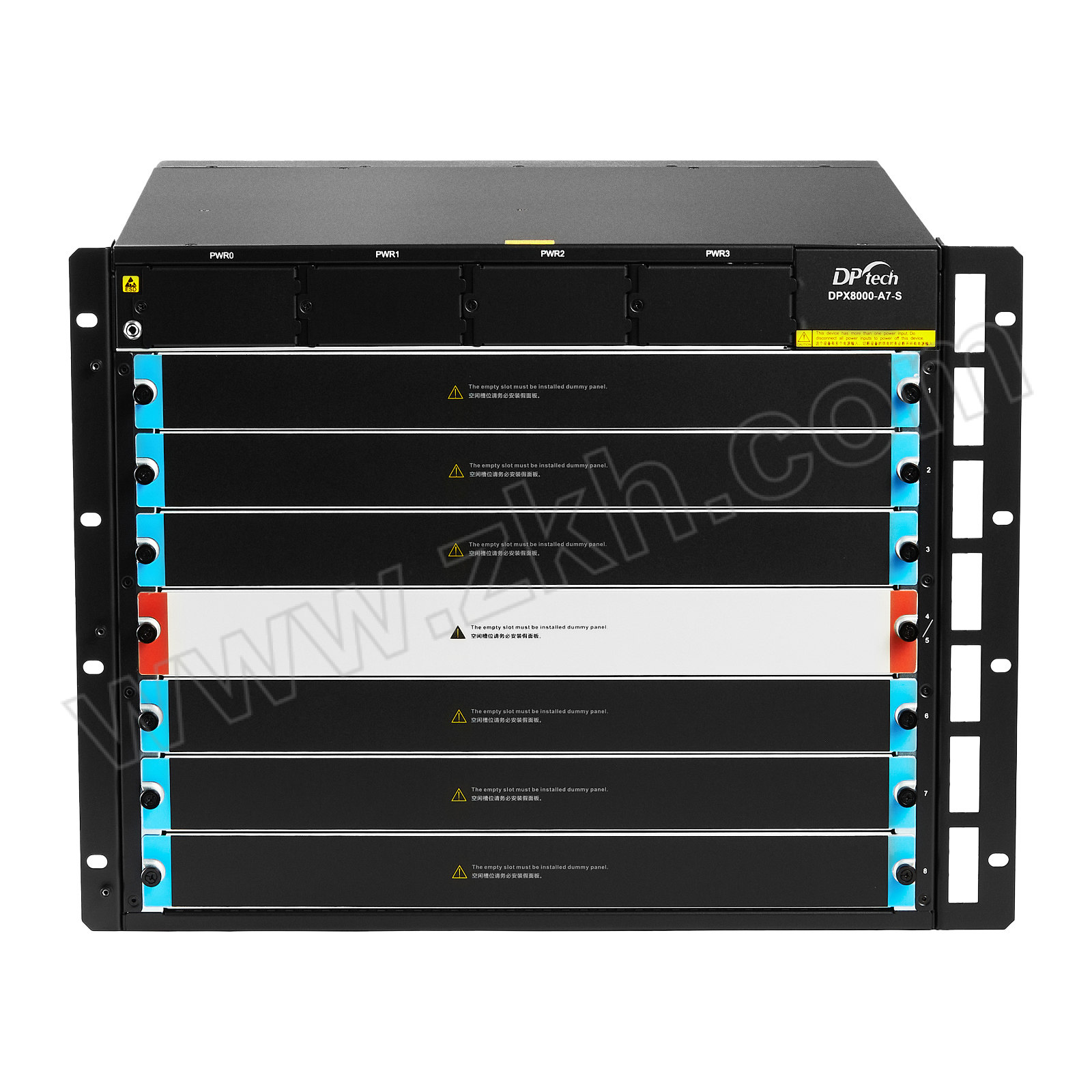 DPTECH/迪普科技 交换机 DPX8000-A7-S 核心级 87Tbps 11610Mpps 64 三层级 10M/100M/1000Mbps 含调试安装布线培训 1台