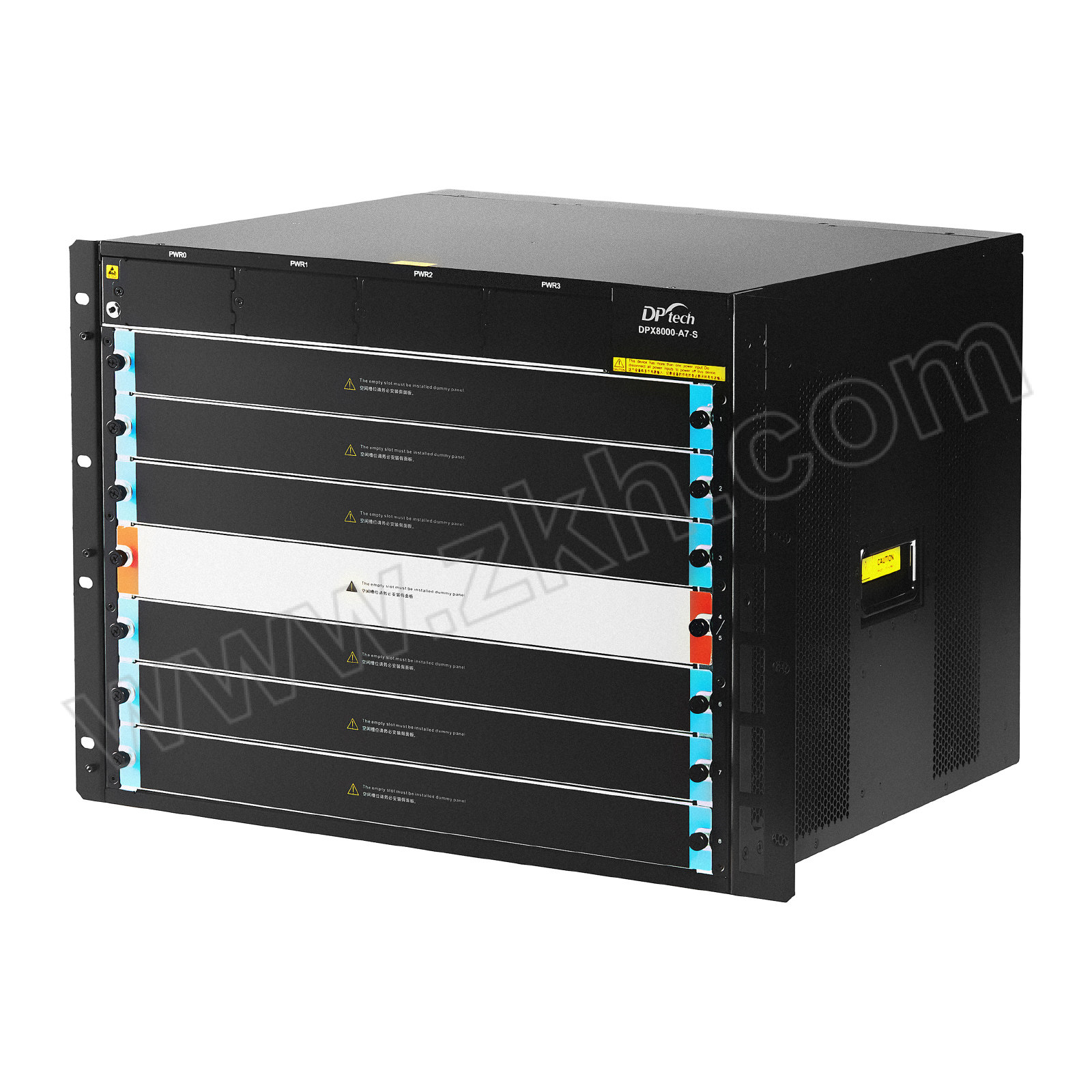 DPTECH/迪普科技 交换机 DPX8000-A7-S 核心级 87Tbps 11610Mpps 64 三层级 10M/100M/1000Mbps 含调试安装布线培训 1台