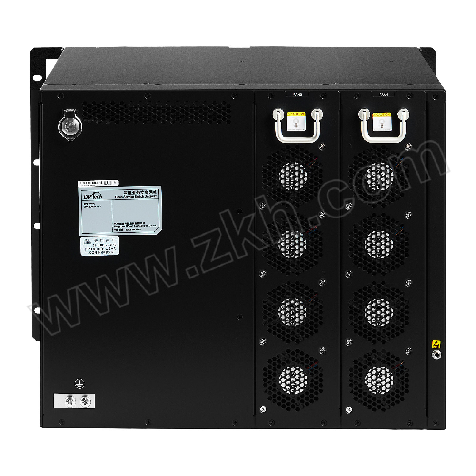 DPTECH/迪普科技 交换机 DPX8000-A7-S 核心级 87Tbps 11610Mpps 64 三层级 10M/100M/1000Mbps 含调试安装布线培训 1台