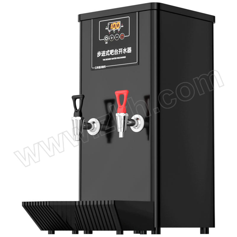 XILAISHENG/喜莱盛 商用开水机步进式烧水器全自动饮水机电热热水机一开一温50L/H黑色 SW-3 1台