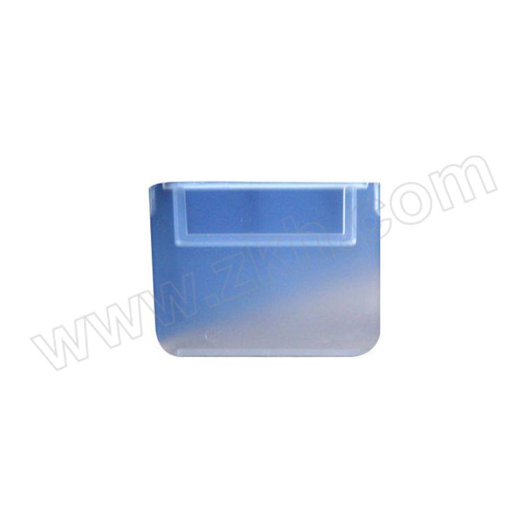 CEBG/斯铂格 分隔式塑料零件盒灰色 小号2号塑料盒×1+隔板×7 400×110×90mm 1套