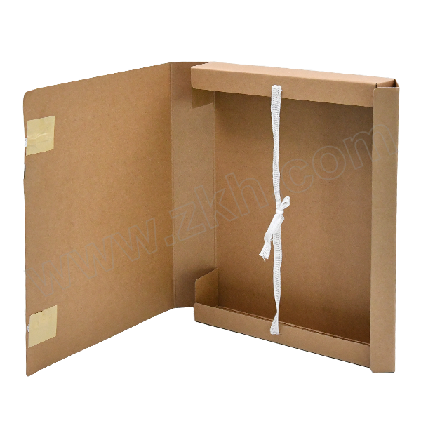 ZKH/震坤行 牛皮纸档案盒 HBG-PB40 背宽40mm 1个