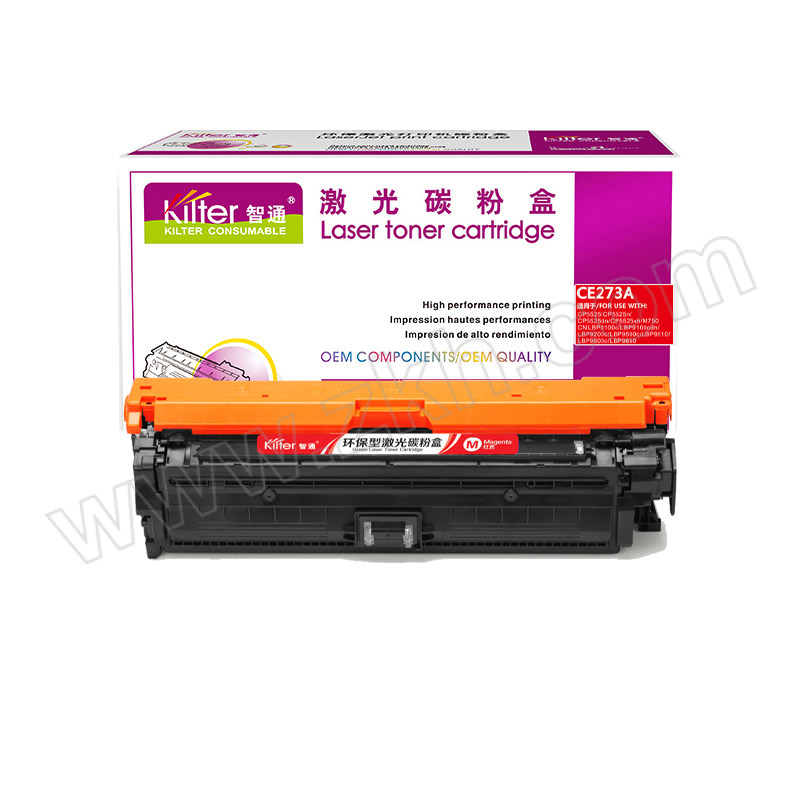 KILTER/智通 硒鼓 CE273A 红色 适用惠普HP CP5520/ CP5525dn/CP5525n/CP5525xh/M750系列/M750/M750dn 1支