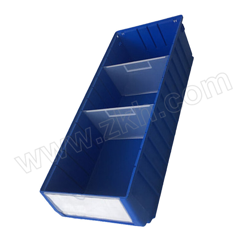 JIUZHEN/久臻 分隔式零件盒 ZCC16 蓝色 600×235×140mm 不含分隔片 1个