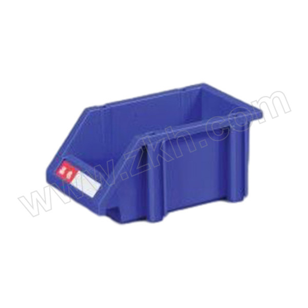 HQ/环球  普通型组立零件盒 外尺寸200×115×95mm 蓝色 1个