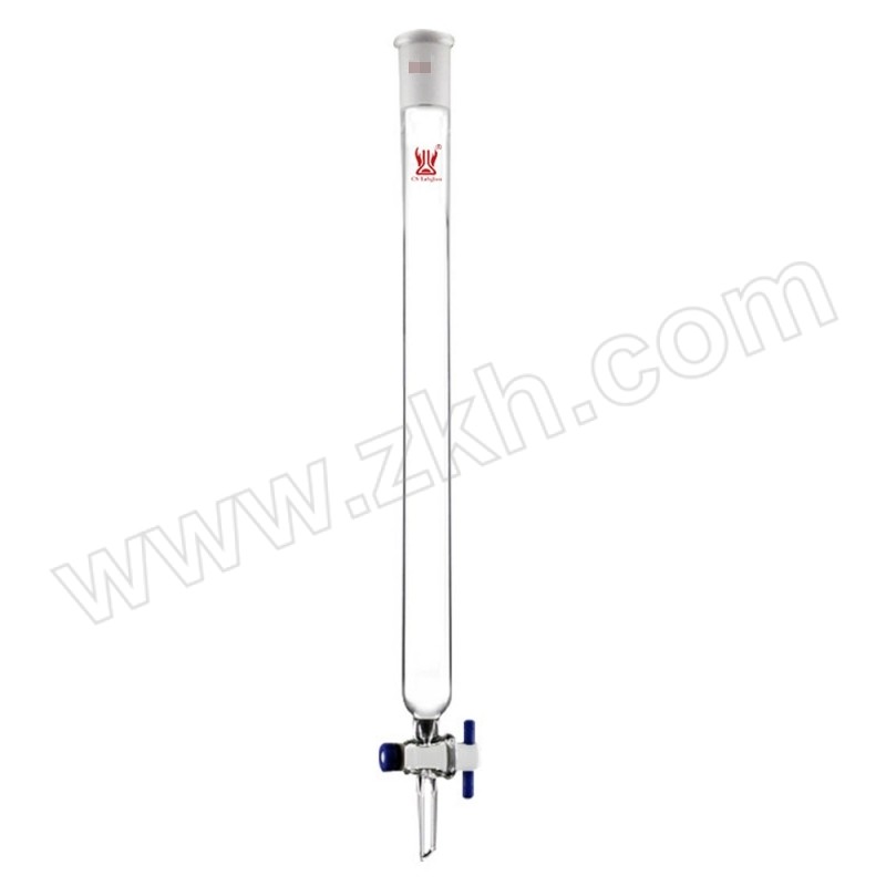 CS LABGLASS/诚盛 磨口层析柱 CS-C184604 内径53mm 外径60mm 有效长度457mm 磨口24/40 1个