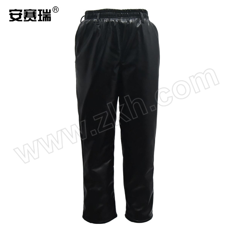 ANSAIRUI/安赛瑞 加绒防风皮裤 3F01252 XL 黑色 1条