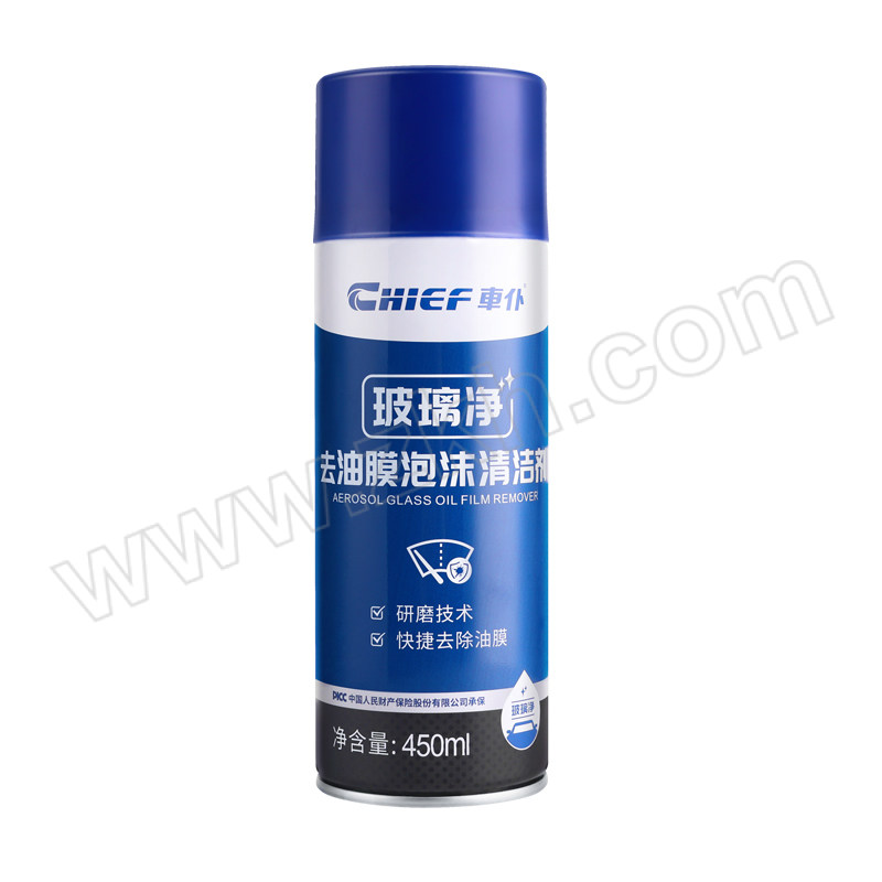 CHIEF/车仆 去油膜泡沫清洁剂 450mL 1瓶