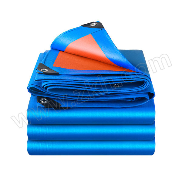 KUNJUN/坤骏 橘蓝布 KJBP-8*10m 160g/m² 蓝桔色 尺寸8×10m 实际尺寸7.8×9.7m 克重160±10g/m² 打孔距离1米1个 可定制 1张