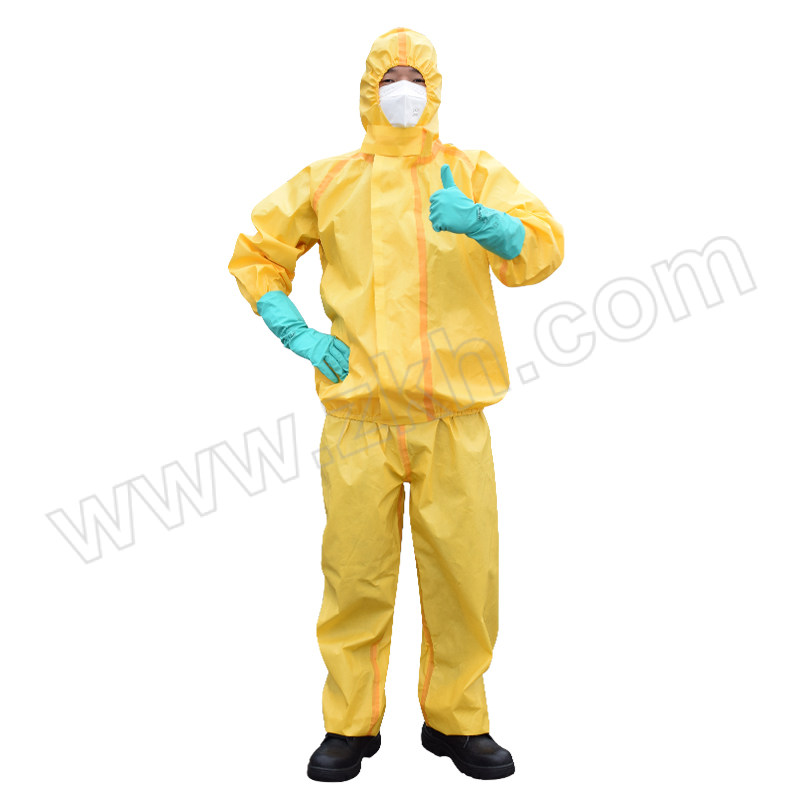 CAMPHILLGUARD/康特卫 防化分体服套装 CP4-2 S 黄色 含上衣×1+裤子×1 1套