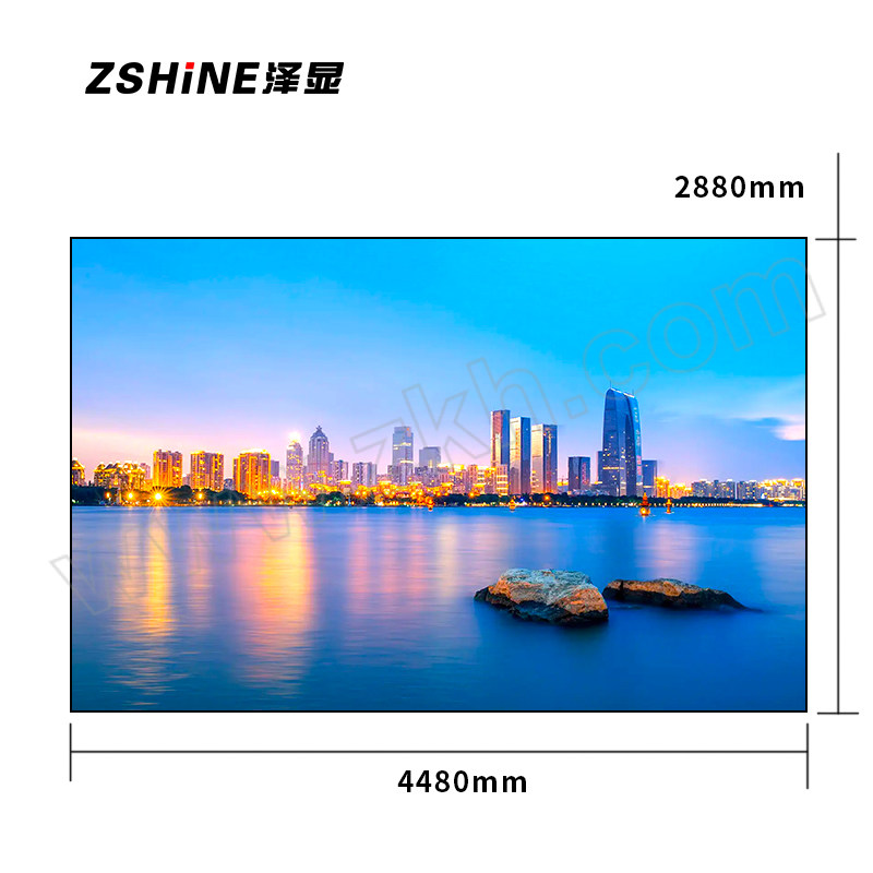 ZSHINE/泽显 户外小间距LED显示屏 LC-P4.0BAZW 4.48×2.88m 1块