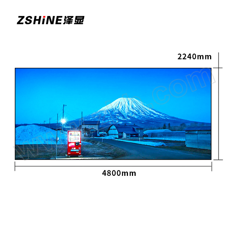 ZSHINE/泽显 室内小间距LED显示屏 LC-P2.5BZJY 4.8×2.24m 1块