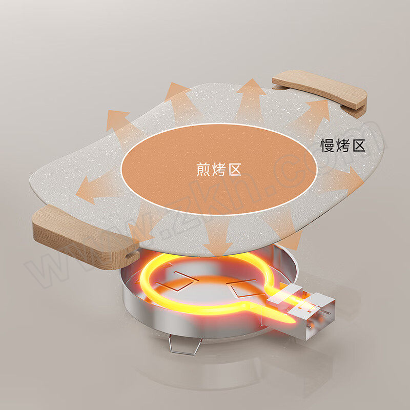 ORB/欧锐铂 有滋有味韩式户内外电烤盘 ORB-241 1个