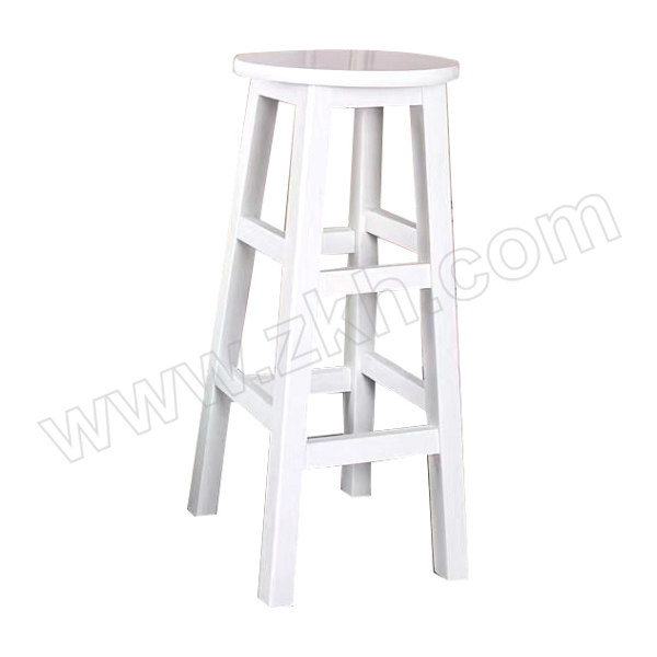 JIAHANG/嘉航 高脚椅 铁艺+木质 0.7h*0.3m直径 1个