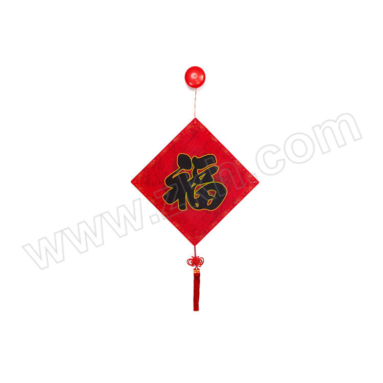 HSCOPE/豪思克普 LED春节吸盘灯 HSKP-YUR208-06 42.5×42.5cm 方福 需使用3节7号电池 1个